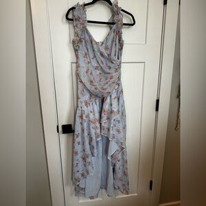 Abercrombie & Fitch Light Blue Floral Dress